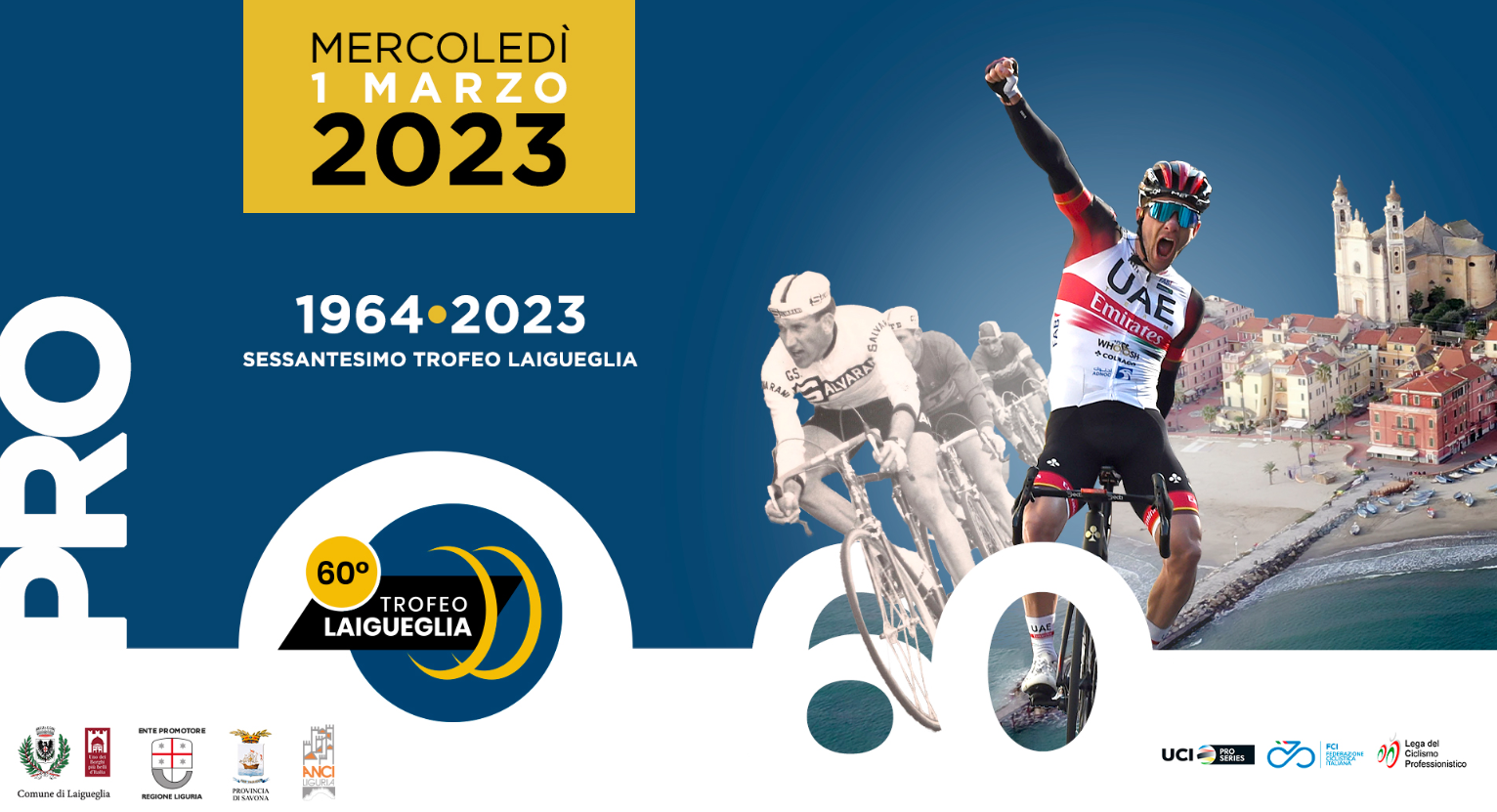 I primi 60 anni del Trofeo Laigueglia tra tradizione e modernità