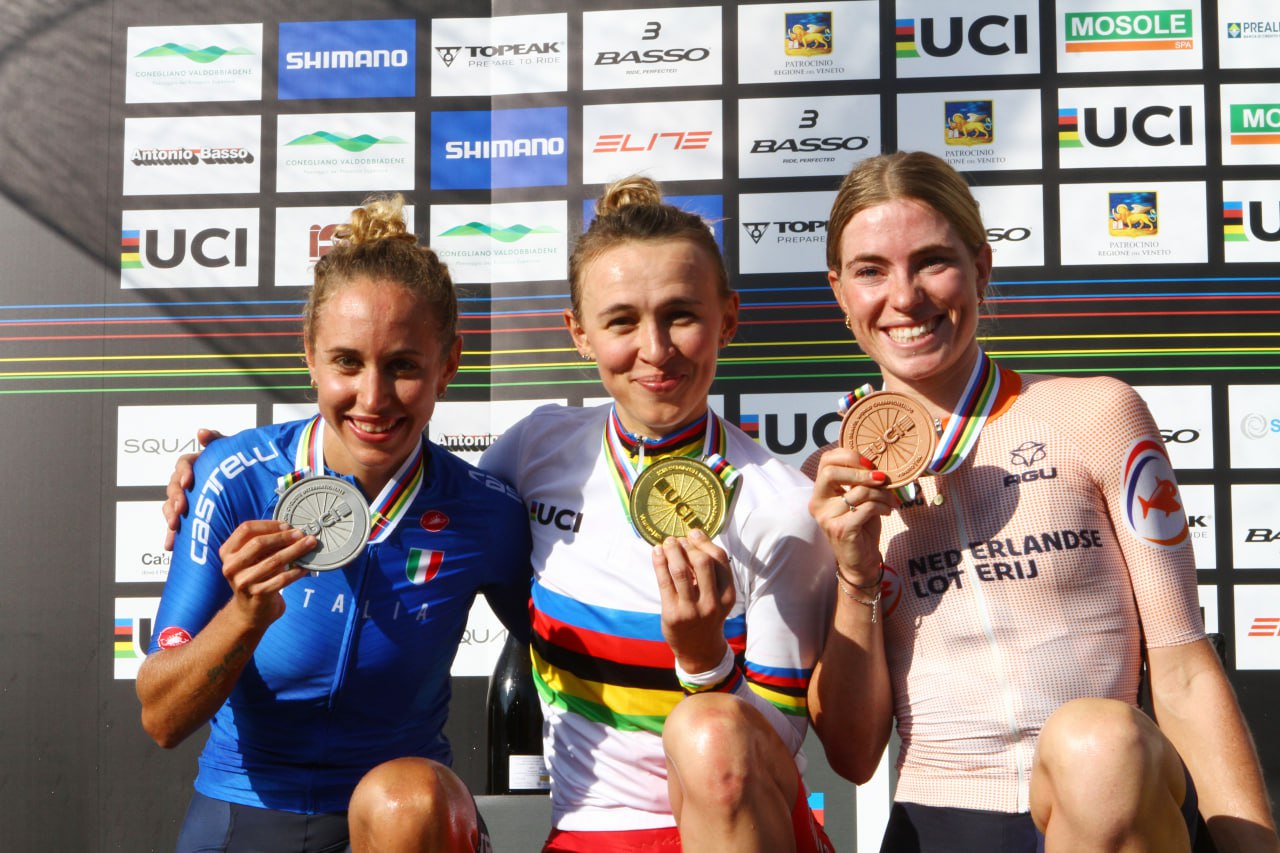 NIEWIADOMA VINCE IL MONDIALE GRAVEL. PERSICO 2^