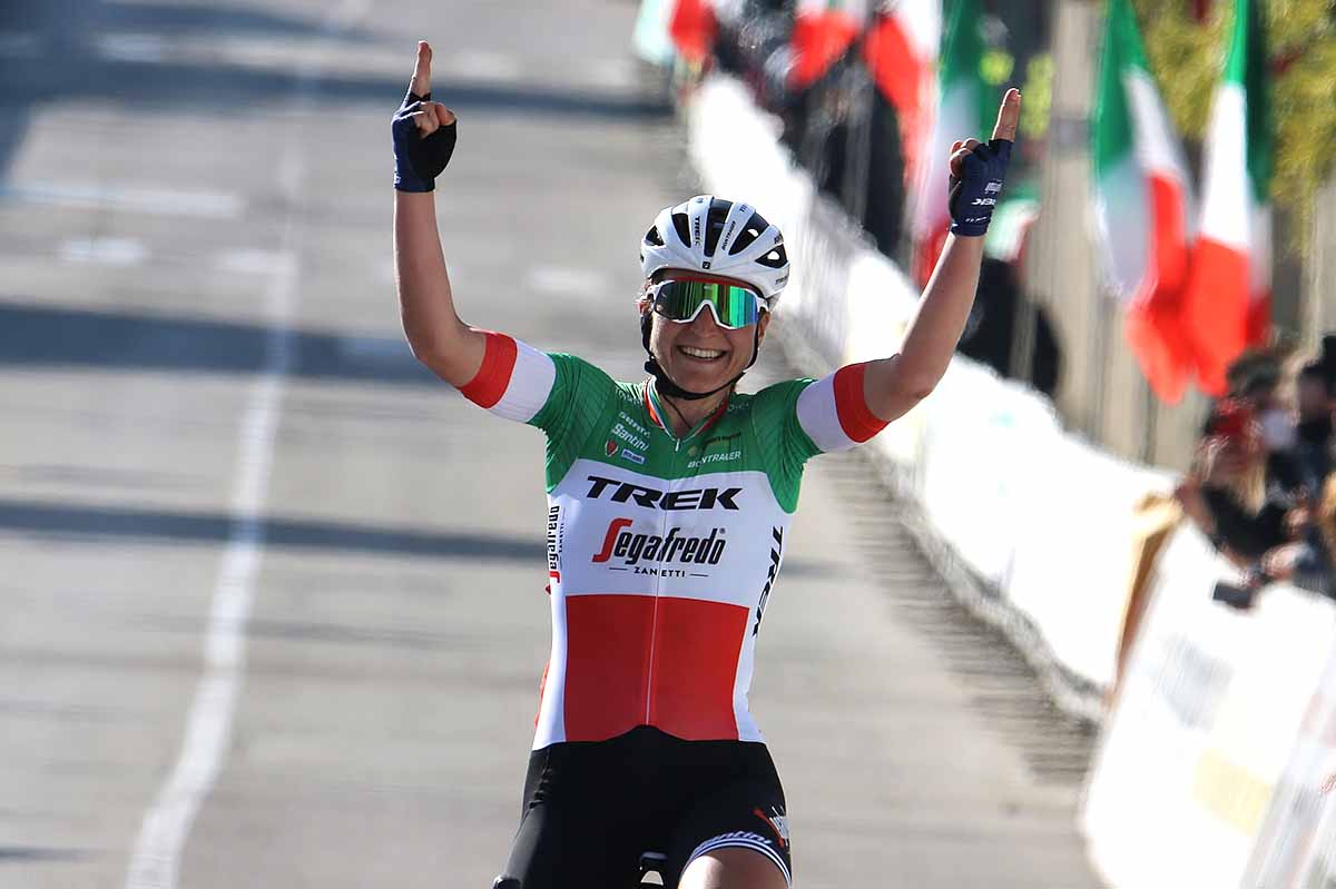 DOMENICA IL TROFEO BINDA, GARA FEMMINILE WORLD TOUR MADE IN ITALY