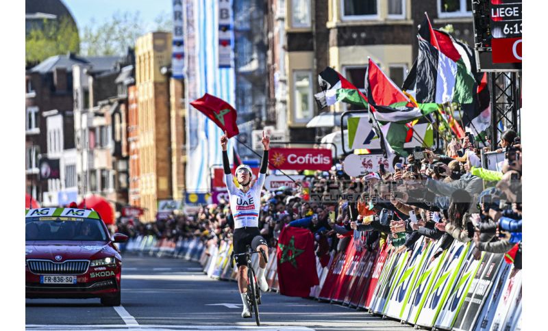 TADEJ POGACAR E’ IL RE DELLA LIEGI 2024