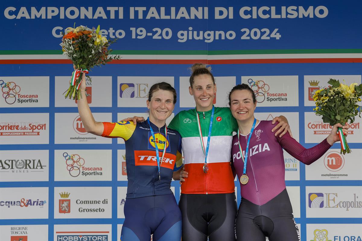 VITTORIA GUAZZINI NUOVA CAMPIONESSA ITALIANA CRONOMETRO