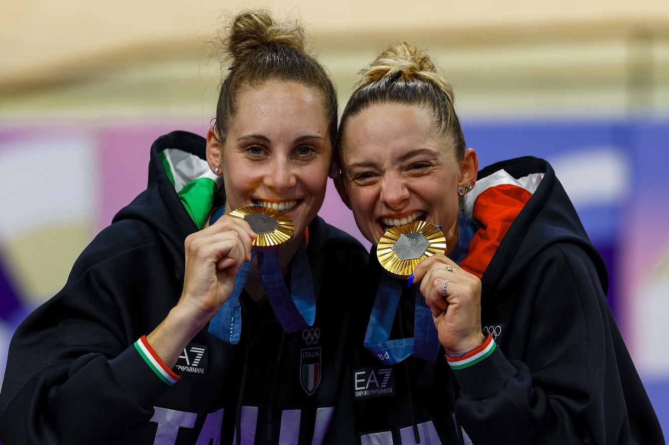 PARIGI 2024: GUAZZINI E CONSONNI SONO ORO OLIMPICO NELLA MADISON