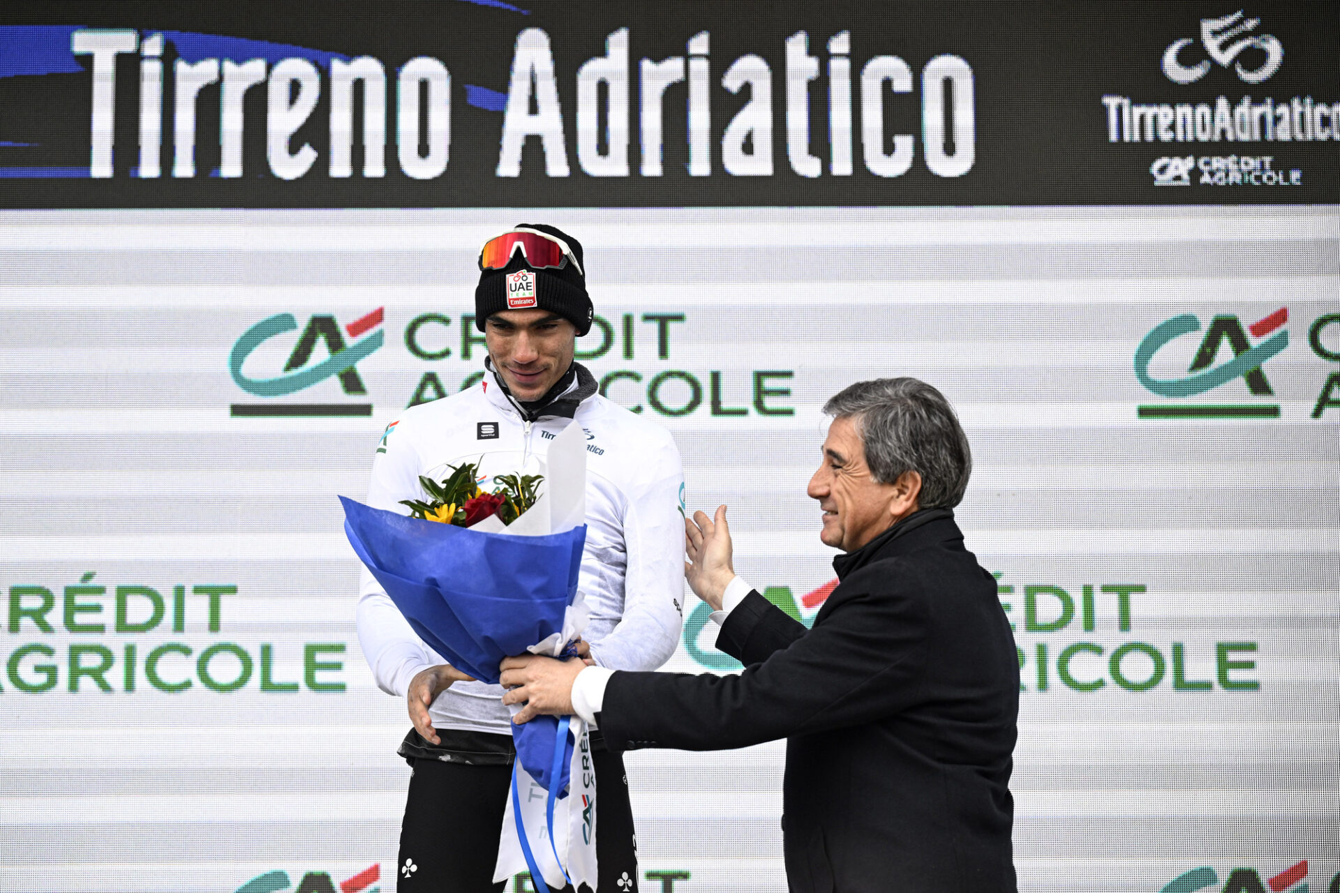 AYUSO DOMINA E BALZA IN TESTA ALLA TIRRENO. TIBERI 2°, GANNA 3 NELLA GENERALE